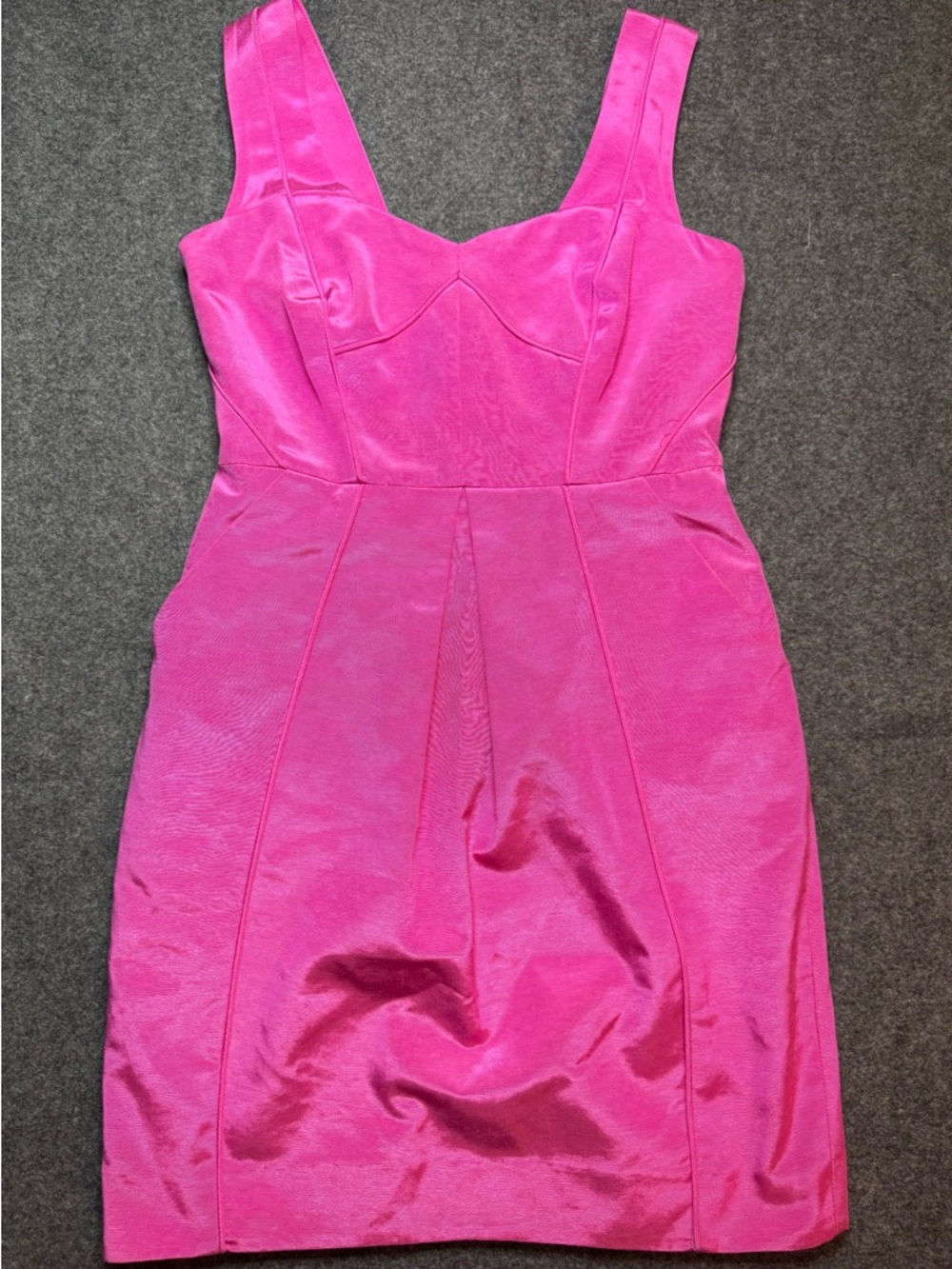 Shoshanna Hot Pink Cocktail Dress
